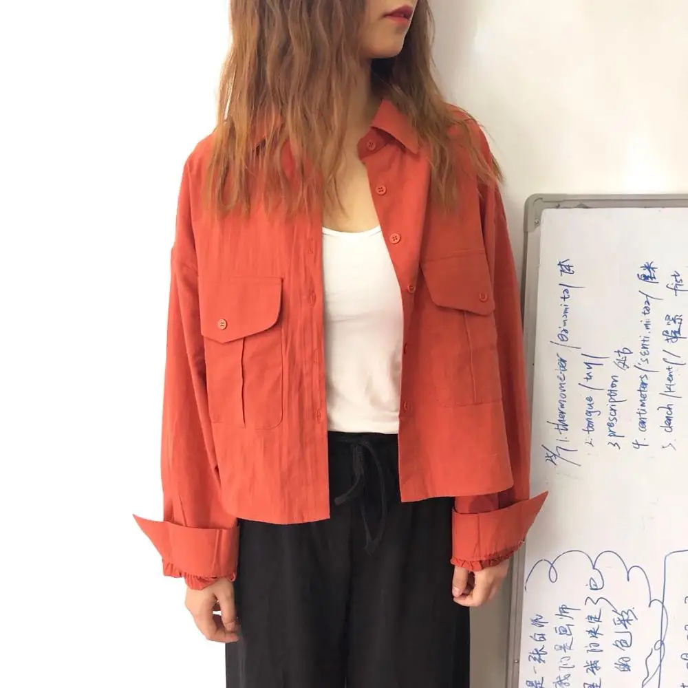 Korean Cotton plus size loose oversized blazer for women Short Cardigan Suit Jackets Female Casual Coats Ladies Outerwear S0004
Korean Cotton plus size loose oversized blazer for women Short Cardigan Suit Jackets Female Casual Coats Ladies Outerwear S0004