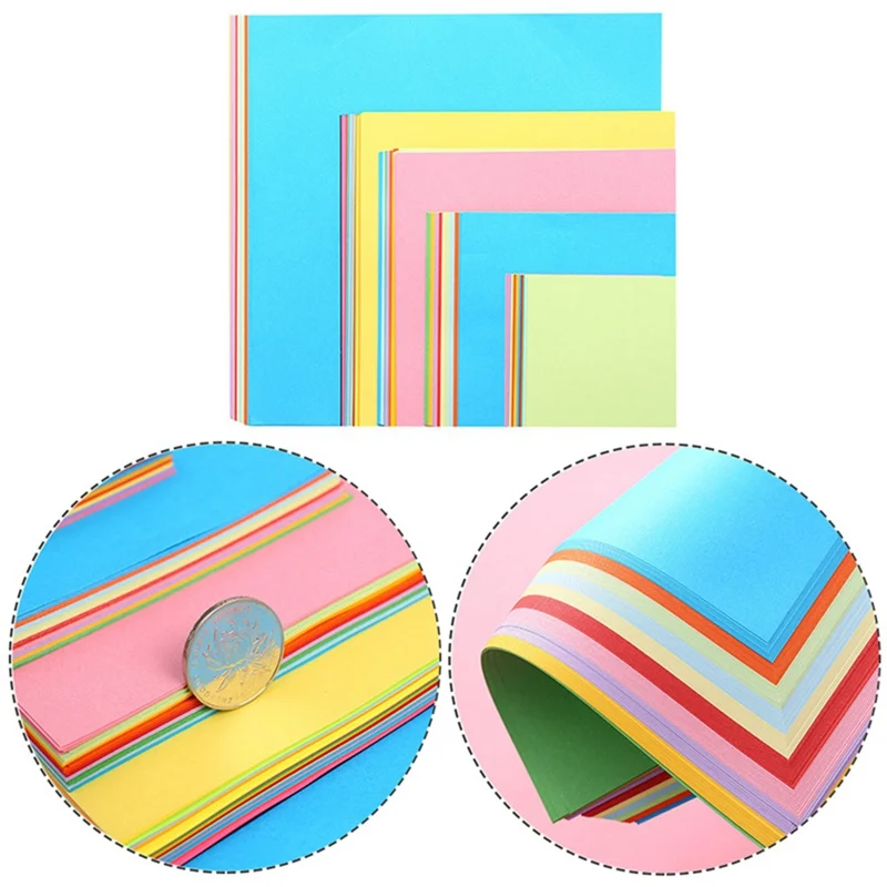 100Pcs Mixed Color Square Multifunctional Coloured Craft Paper DIY Kid Gift Folding Handmade Paper Party Decorations
100Pcs Mixed Color Square Multifunctional Coloured Craft Paper DIY Kid Gift Folding Handmade Paper Party Decorations