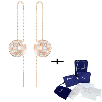 2020 New Rose Gold Exquisite Hollow Chain Pierced Earrings For Wife Mother Classic Romantic Birthday Gift
2020 New Rose Gold Exquisite Hollow Chain Pierced Earrings For Wife Mother Classic Romantic Birthday Gift