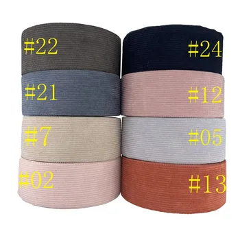 100 yards 3 inch 75mm pink red color Autumn Winter Strip corduroy Ribbon for Jojo bows Decoration many color to choose 
100 yards 3 inch 75mm pink red color Autumn Winter Strip corduroy Ribbon for Jojo bows Decoration many color to choose