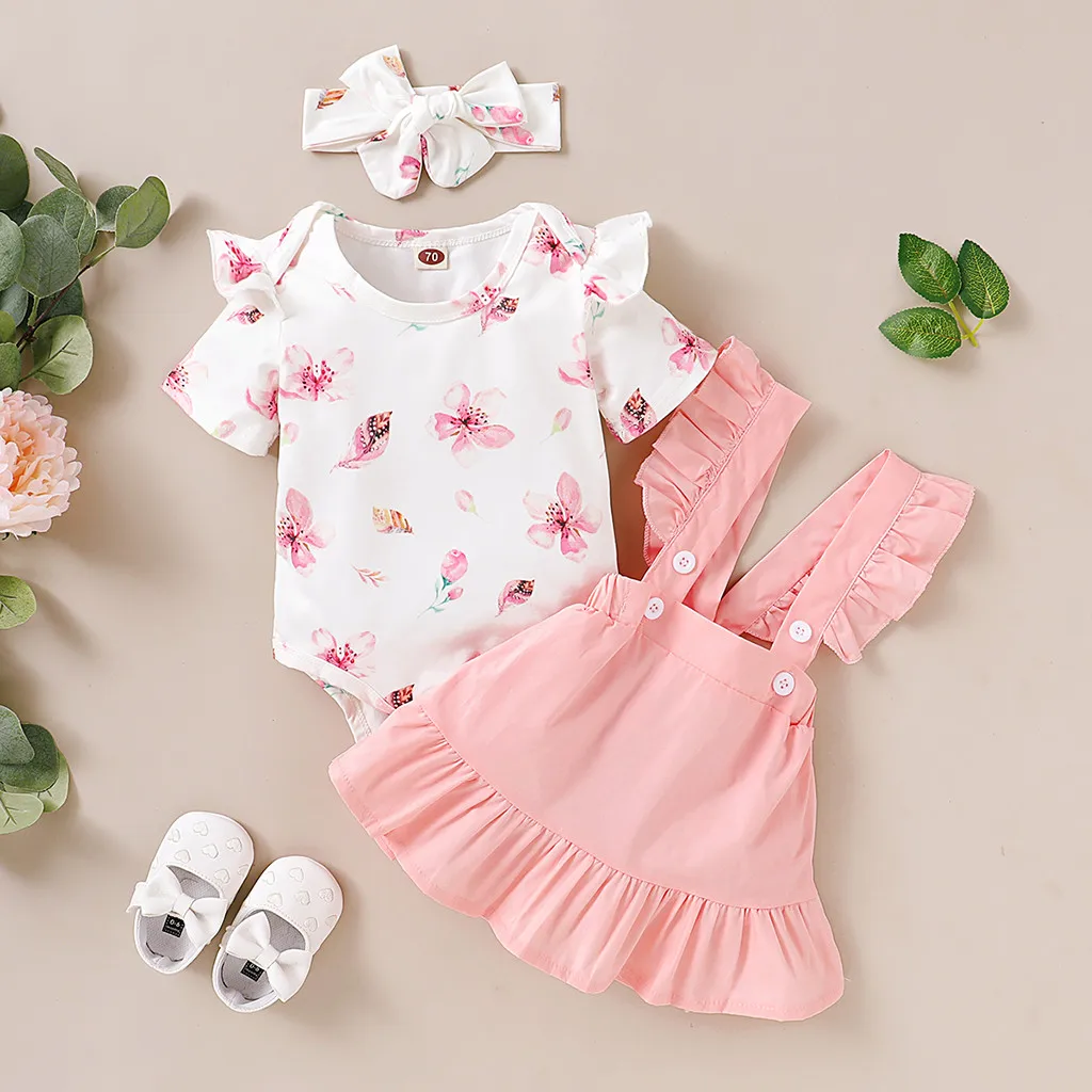 (3M-18M) Baby Short-Sleeve Flower Printed Robe Bag Fart + Solid Color Frilled Strap Skirt + Hair Band Suit Summer Sweet S4
(3M-18M) Baby Short-Sleeve Flower Printed Robe Bag Fart + Solid Color Frilled Strap Skirt + Hair Band Suit Summer Sweet S4