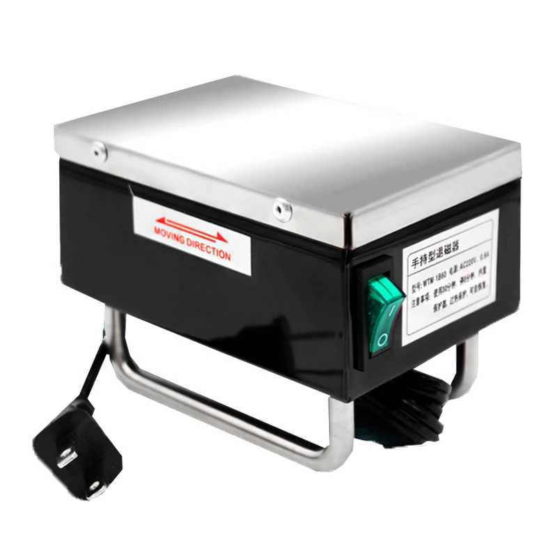 Degaussing Device Demagnetizer Strong Demagnetization Portable Demagnetizer Flat Demagnetizer Machine Processing Plants use
Degaussing Device Demagnetizer Strong Demagnetization Portable Demagnetizer Flat Demagnetizer Machine Processing Plants use