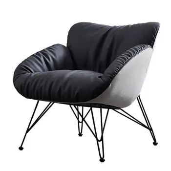 Modern minimalist single chair fabric sofa Nordic leisure chair living room balcony home lazy sofa single chair Z2
Modern minimalist single chair fabric sofa Nordic leisure chair living room balcony home lazy sofa single chair Z2