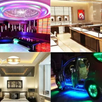 1PC 5M RGB LED Strip Light Kit Waterproof LED Light Rope with Multi-Color 44 Key IR Remote Controller DC 12V 6A Power Supply Ada
1PC 5M RGB LED Strip Light Kit Waterproof LED Light Rope with Multi-Color 44 Key IR Remote Controller DC 12V 6A Power Supply Ada