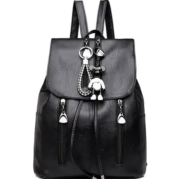 New trendy fashion ladies backpack leisure backpack pu soft leather personality student backpack
New trendy fashion ladies backpack leisure backpack pu soft leather personality student backpack