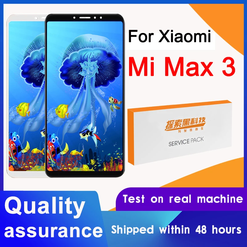 100% протестированный 6 9 ''сменный дисплей для Xiaomi Mi Max 3 ЖК-дисплей с сенсорным