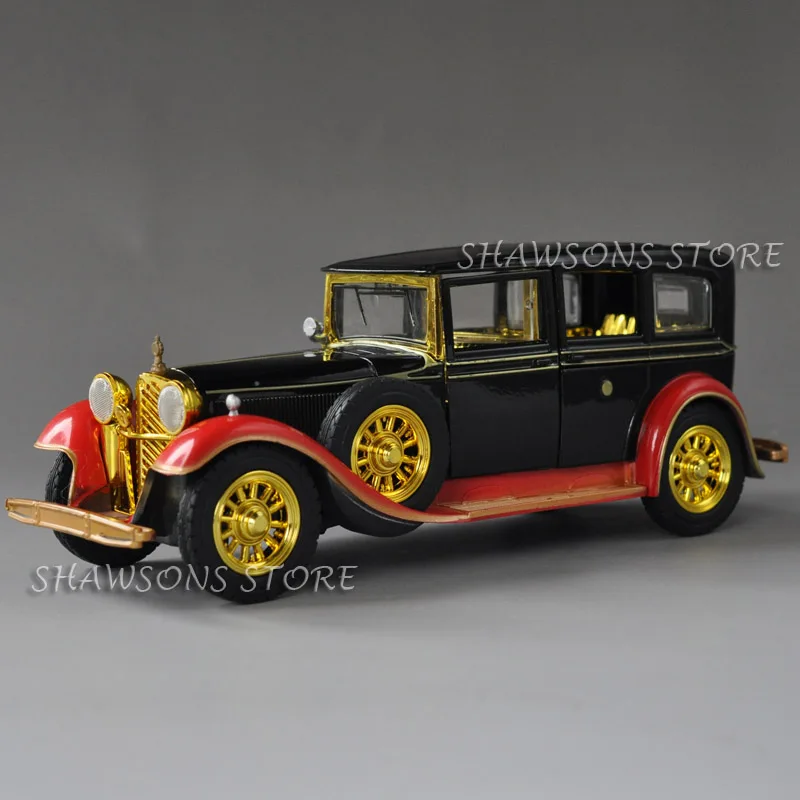 Hand-Made Wecker Vintage Car Wind-up Tin Toy Vintage Decoration Adult Collection