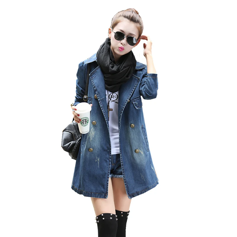 2023 Women's Cowboy Coat Spring Autumn Denim Windbreaker Coats Casaco Feminino Loose Casual Denim Jacket Female Outerwear
2023 Women's Cowboy Coat Spring Autumn Denim Windbreaker Coats Casaco Feminino Loose Casual Denim Jacket Female Outerwear