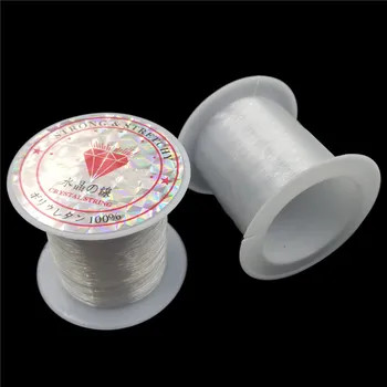 Transparent Rope Fishing Line DIY Making High-quality Bead String Accessories New Elastic Jewelry Findings for Bracelet Necklace
Transparent Rope Fishing Line DIY Making High-quality Bead String Accessories New Elastic Jewelry Findings for Bracelet Necklace
