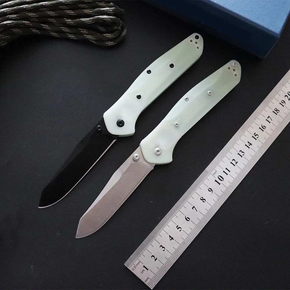 OBM 940 оси Osborne складной нож 1/4 "D2 лезвие G10 Ручка Открытый Кемпинг охотничий