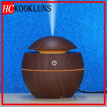 130ML USB Ultrasonic Humidifier Wood grain Aroma Diffuser Essential Oil Diffuser Aromatherapy Mist Maker with LED Light
130ML USB Ultrasonic Humidifier Wood grain Aroma Diffuser Essential Oil Diffuser Aromatherapy Mist Maker with LED Light