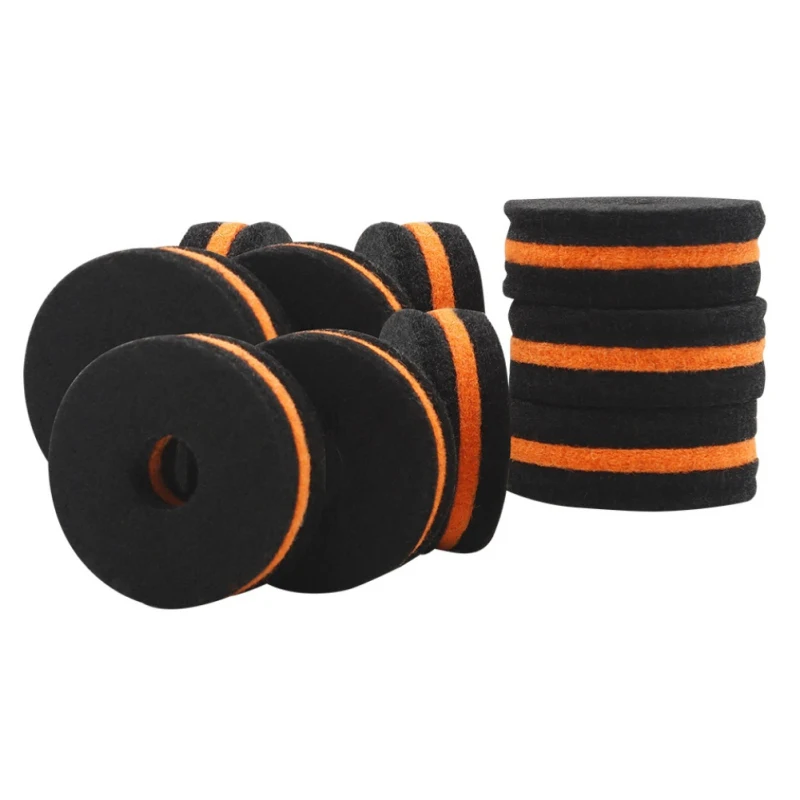 10pcs/set Cymbal Felt Washer Pad Crash Clutch Felt Drum Set Mats Cymbal Stand Felt Washer Cymbals Protective Mats
10pcs/set Cymbal Felt Washer Pad Crash Clutch Felt Drum Set Mats Cymbal Stand Felt Washer Cymbals Protective Mats