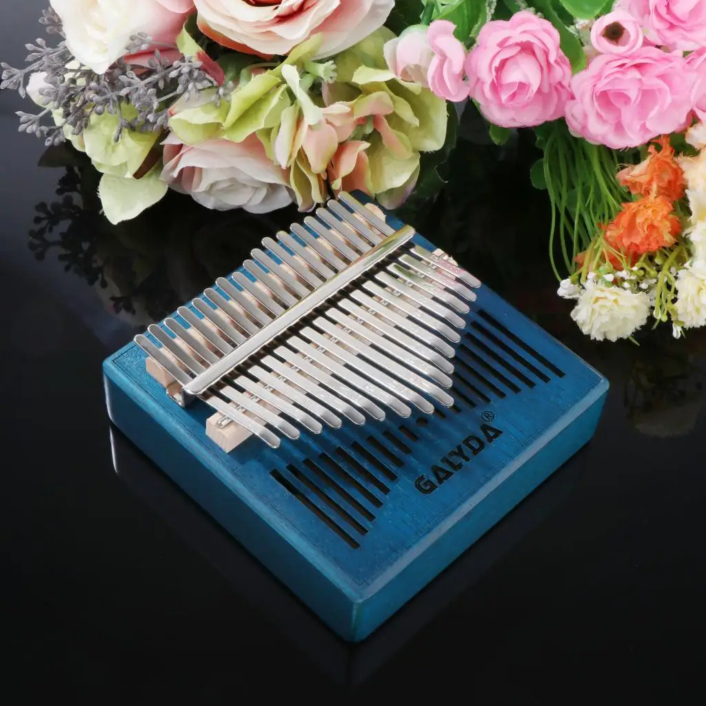 Kalimba 17 Key Thumb Piano Mahogany Wooden Mbira Gift with Bag Accessories Kalimba 17 Key Thumb Piano Mahogany Wooden Mbira Gift with Bag Accessories