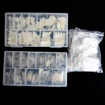 Nail Tip 600 PCs Boxed French Fake Nails Large C- Shaped White Natural Transparent Color Manicure Patch
Nail Tip 600 PCs Boxed French Fake Nails Large C- Shaped White Natural Transparent Color Manicure Patch