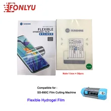 SS-057 Sunshine flexible hydrogel film Compatible For SS-890C LCD Screen Protector Film Cutting Machine Front Glass Film
SS-057 Sunshine flexible hydrogel film Compatible For SS-890C LCD Screen Protector Film Cutting Machine Front Glass Film