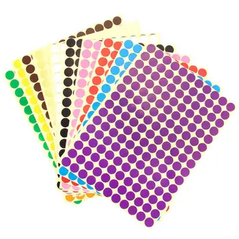 14 Sheets Assorted Color Removable Coding Label Round Dot Stickers for DIY Scrapbooking Crafts Making Notes Marks Game 2310 Dots
14 Sheets Assorted Color Removable Coding Label Round Dot Stickers for DIY Scrapbooking Crafts Making Notes Marks Game 2310 Dots