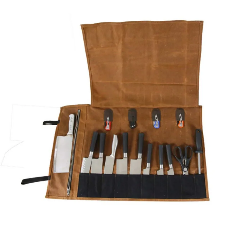 Manufacturers Outdoor Picnic Toolkit Top Grade Genuine Leather Knife And Fork Storage Bag New Style Kitchenware Reel-Kit
Manufacturers Outdoor Picnic Toolkit Top Grade Genuine Leather Knife And Fork Storage Bag New Style Kitchenware Reel-Kit