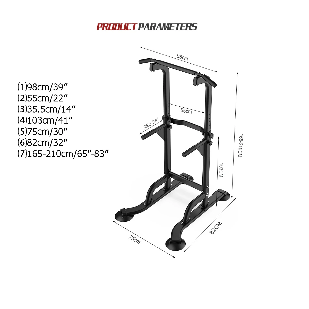 Pull-Up Horizontal-Bar Ballet-Barre Pull-Up-Bar Indoor Stable Non-slip Fitness-Equipment Bar-Device Home- Pull-Up Horizontal-Bar Ballet-Barre Pull-Up-Bar Indoor Stable Non-slip Fitness-Equipment Bar-Device Home-