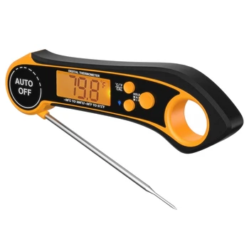 Food Thermometer Digital Instant Read Meat and Cooking Tool Kitchen Steak Deep Fry BBQ Smoker Foldable Temperature Gauge
Food Thermometer Digital Instant Read Meat and Cooking Tool Kitchen Steak Deep Fry BBQ Smoker Foldable Temperature Gauge