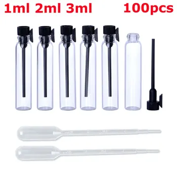 100PCS 1ml 2ml 3ml Perfume Sample Mini Bottle Empty Glass Vials Dropper Container Laboratory Liquid Fragrance Trial Test Tube
100PCS 1ml 2ml 3ml Perfume Sample Mini Bottle Empty Glass Vials Dropper Container Laboratory Liquid Fragrance Trial Test Tube