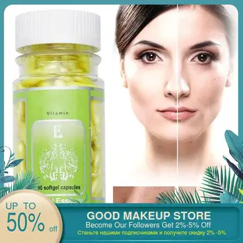 90pcs/bottle Vitamin E Capsules Serum Scars and Wrinkles Eliminating Whitening Cream Freckle Capsule
90pcs/bottle Vitamin E Capsules Serum Scars and Wrinkles Eliminating Whitening Cream Freckle Capsule