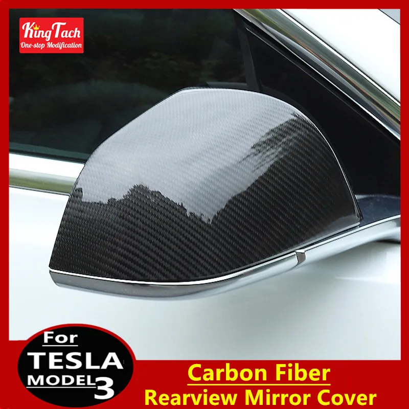 Car Rearview Mirror Cover For Tesla Model 3 Real Carbon fiber / ABS Water transfer Carbon Mirror Case Cap Exterior Accessories
Car Rearview Mirror Cover For Tesla Model 3 Real Carbon fiber / ABS Water transfer Carbon Mirror Case Cap Exterior Accessories