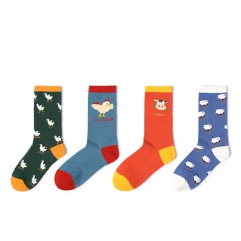 Autumn New Women Socks 1 Pair Long Cotton Casual Breathable Socks Color Cute Animal Printed Novelty Fashion Lady Socks
Autumn New Women Socks 1 Pair Long Cotton Casual Breathable Socks Color Cute Animal Printed Novelty Fashion Lady Socks