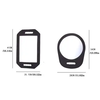 Hairdressing Salon Makeup Mirror with Handle Mirror for Barber Shops Home Use Foam Frame Uneasy Broken 
Hairdressing Salon Makeup Mirror with Handle Mirror for Barber Shops Home Use Foam Frame Uneasy Broken