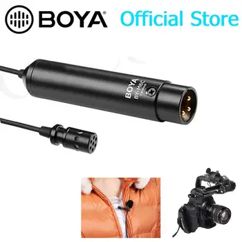 BOYA Cardioid XLR Output Condenser Microphone BY-M8C for Canon Sony Panasonic Camcorders Zoom Audio Recorders 
BOYA Cardioid XLR Output Condenser Microphone BY-M8C for Canon Sony Panasonic Camcorders Zoom Audio Recorders
