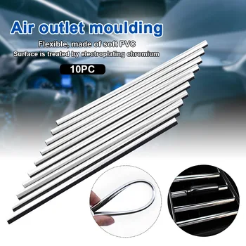 10pcs/set DIY 3D Car Styling Interior Trim Strip Multifunction Dashboard Decoration Easy Install Practical Air Outlet Molding
10pcs/set DIY 3D Car Styling Interior Trim Strip Multifunction Dashboard Decoration Easy Install Practical Air Outlet Molding