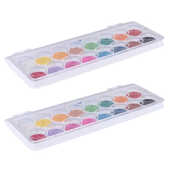 1 Set 16 Colors Solid Watercolor Pigment Paint Set Beginner Started Gouache Watercolor Paint Powder Set with Pen
1 Set 16 Colors Solid Watercolor Pigment Paint Set Beginner Started Gouache Watercolor Paint Powder Set with Pen