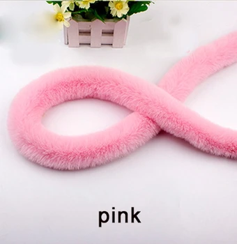 Rex Rabbit Fur Ribbon Tapes Furry Fluffy Trim Trimming DIY Down Jacket Decor Sewing Costume Crafts 1y High Quality
Rex Rabbit Fur Ribbon Tapes Furry Fluffy Trim Trimming DIY Down Jacket Decor Sewing Costume Crafts 1y High Quality