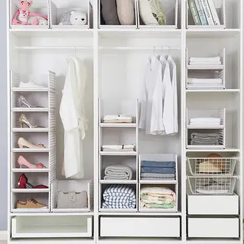 Pp Plastic Layering Clothes Finishing Folding Board Storage Rack Practical Convenient Closet Organizer Home Organization
Pp Plastic Layering Clothes Finishing Folding Board Storage Rack Practical Convenient Closet Organizer Home Organization