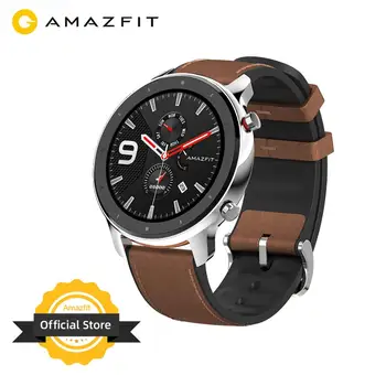 Global Version Amazfit GTR 47mm Smart Watch 5ATM Waterproof Smartwatch 24 Days Battery Music Control For Android IOS Phone
Global Version Amazfit GTR 47mm Smart Watch 5ATM Waterproof Smartwatch 24 Days Battery Music Control For Android IOS Phone