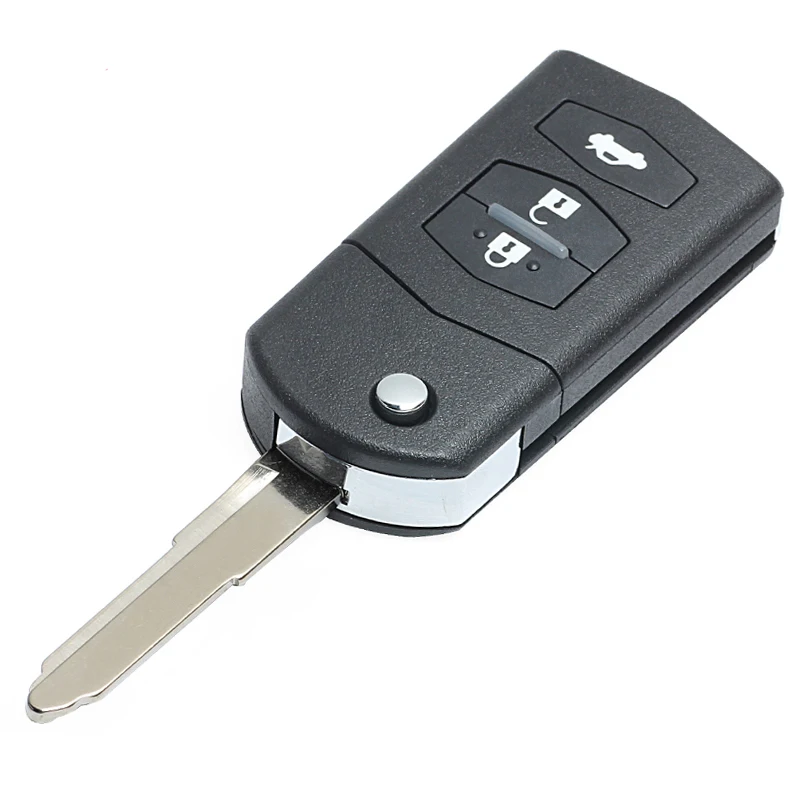 KEYECU-Replacement-Flip-Remote-Car-Key-Fob-3-Button-433MHz-4D63-for-Mazda-2-3-5