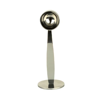 Stainless Steel Tamper Coffee Scoop Silver Spoon Accessories Tamping Stamp Powder Press Measure With Stand Tea Kitchen Tools
Stainless Steel Tamper Coffee Scoop Silver Spoon Accessories Tamping Stamp Powder Press Measure With Stand Tea Kitchen Tools