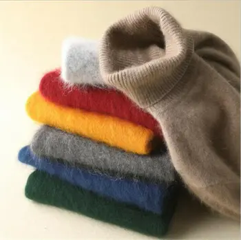 Autumn Winter New 100% Mink Cashmere Sweaters Men's Turtleneck Loose Pullover
Autumn Winter New 100% Mink Cashmere Sweaters Men's Turtleneck Loose Pullover