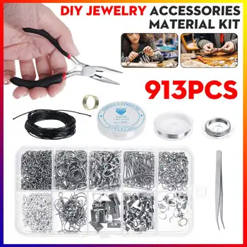 10 Grids Metal Jewelry Making Kit DIY Necklace Materials Repair Tool Accessories Jewelry Tools
10 Grids Metal Jewelry Making Kit DIY Necklace Materials Repair Tool Accessories Jewelry Tools