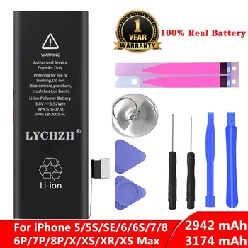 Hot Original Lithium Battery For iPhone 6S 6 5S 5C X SE 7 8 Plus XR Xs Max High Real Capacity Zero Cycle Free Tools Sticker Case
Hot Original Lithium Battery For iPhone 6S 6 5S 5C X SE 7 8 Plus XR Xs Max High Real Capacity Zero Cycle Free Tools Sticker Case
