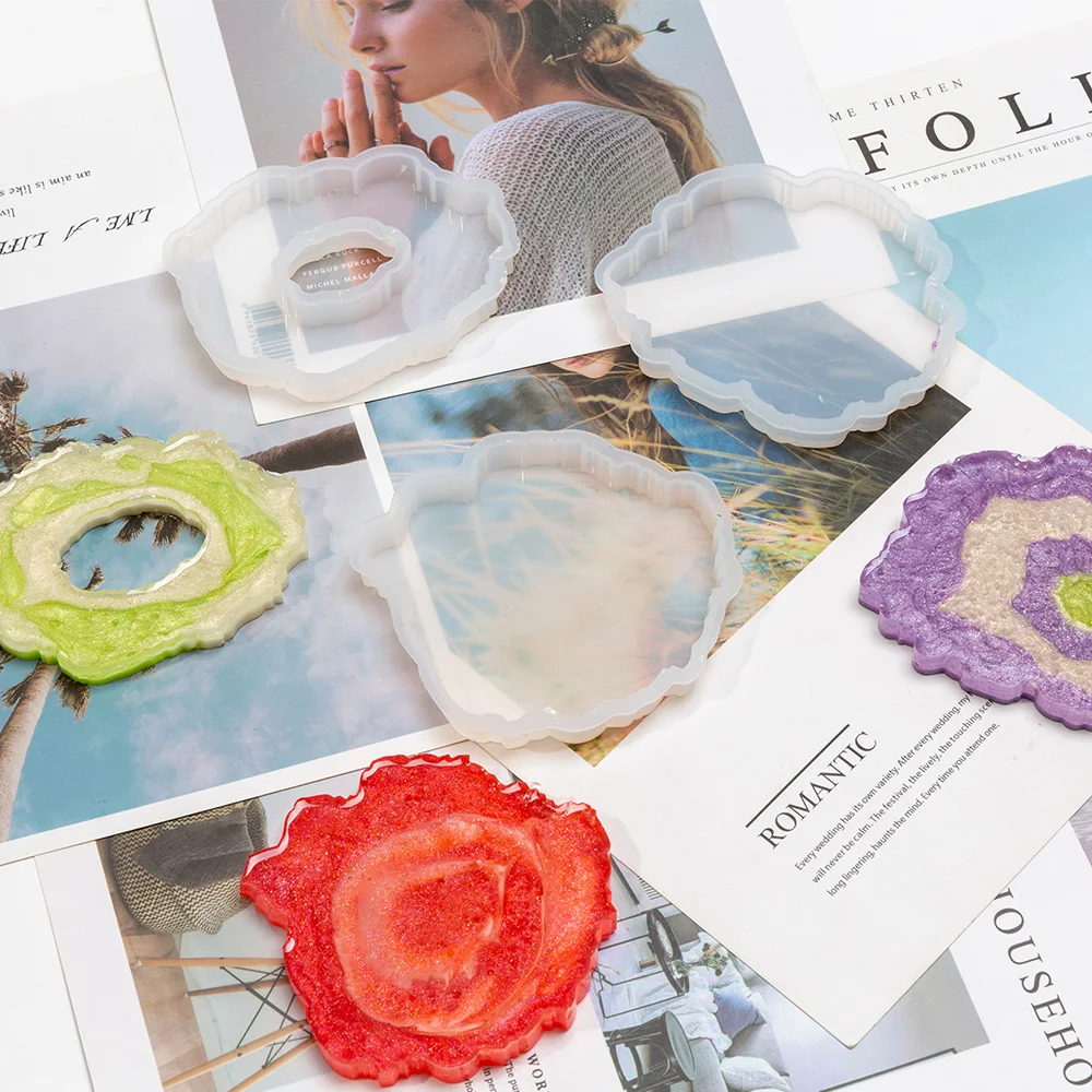 Silicone Crystal Epoxy Resin Mold Irregular Wave Coaster Mat Casting Mould Handmade DIY Crafts Decoration Making Tools
Silicone Crystal Epoxy Resin Mold Irregular Wave Coaster Mat Casting Mould Handmade DIY Crafts Decoration Making Tools