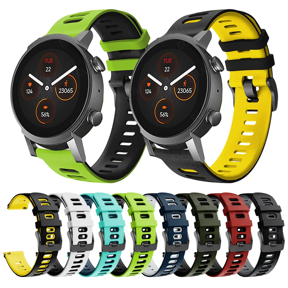EasyFit Strap For TicWatch E3 Wristband Watchband For TicWatch GTH Sports Silicone Band bracelet wristbelt correa accessories
EasyFit Strap For TicWatch E3 Wristband Watchband For TicWatch GTH Sports Silicone Band bracelet wristbelt correa accessories