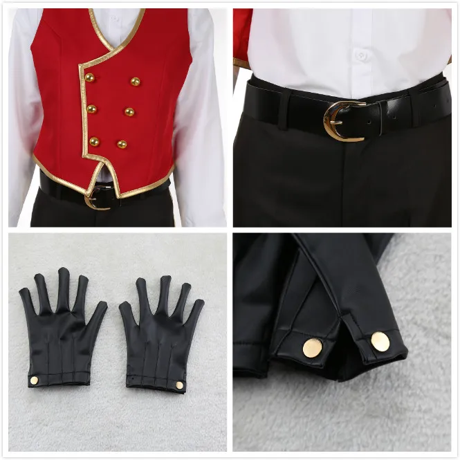 Twisted-Wonderland Heartslabyul Trey Clover Cosplay Costume Twisted-Wonderland Heartslabyul Trey Clover Cosplay Costume