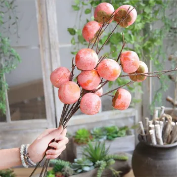 7Pcs Fake Long Stem Red Autumn Persimmon 27.95" Length Simulation Foam Fruits for Home Wedding Shop Decorative Photography Prop
7Pcs Fake Long Stem Red Autumn Persimmon 27.95" Length Simulation Foam Fruits for Home Wedding Shop Decorative Photography Prop