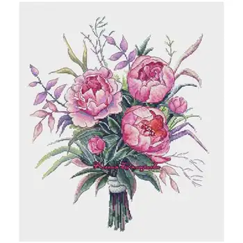 Watercolor peonies patterns Counted Cross Stitch 11CT 14CT 18CT DIY Chinese Cross Stitch Kits Embroidery Needlework Sets
Watercolor peonies patterns Counted Cross Stitch 11CT 14CT 18CT DIY Chinese Cross Stitch Kits Embroidery Needlework Sets