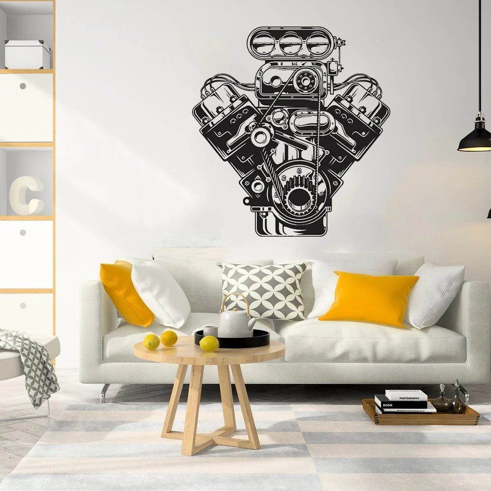 Car Engine Motor Wall Sticker Garage Auto Service Wall Decal For Car Repair Machine Mural Waterproof Vinyl M0065
Car Engine Motor Wall Sticker Garage Auto Service Wall Decal For Car Repair Machine Mural Waterproof Vinyl M0065