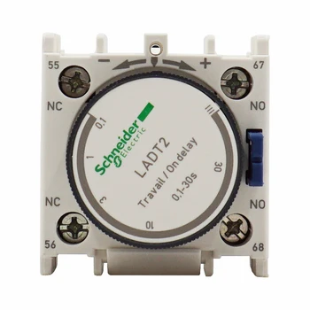 Schneider Electric France LADT2 0.1-30S delay block LADT2 for contactor electrical energization delay module brand new original
Schneider Electric France LADT2 0.1-30S delay block LADT2 for contactor electrical energization delay module brand new original