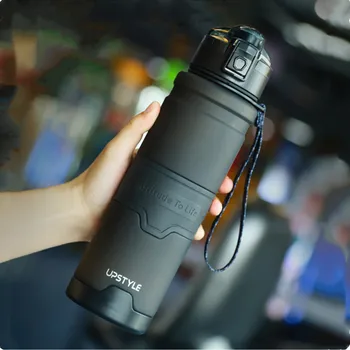 1500ml/1000ml/500ml High Quality Tritan Material Sport Water Bottle Gym Fitness Drinking Bottles Shaker Waterbottle Eco-Friendly