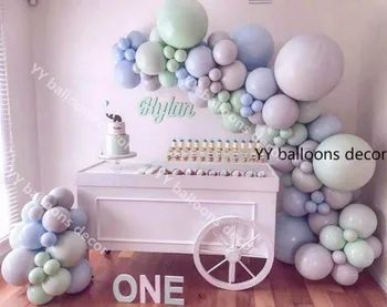 110pcs Maca Blue Gray Mint Balloons Garland Arch Kit Pastel 5/10/12/18inch Birthday Wedding Baby Shower Anniversary Party Decor
110pcs Maca Blue Gray Mint Balloons Garland Arch Kit Pastel 5/10/12/18inch Birthday Wedding Baby Shower Anniversary Party Decor