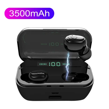 G6S Wireless Headset 3500mAh Bluetooth Earphone TWS Earbuds Handsfree Headphones with Microphone Noise Canceling Headphone
G6S Wireless Headset 3500mAh Bluetooth Earphone TWS Earbuds Handsfree Headphones with Microphone Noise Canceling Headphone
