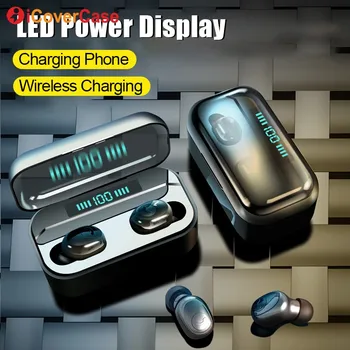 

Bluetooth Earphones For Meizu Oukitel LeTV LeEco Umidigi Leagoo Wireless Headphone Earbud with Charging Box +Mic Phone Accessory